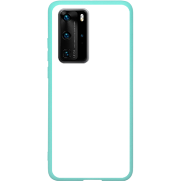 Etui na telefon - casey Soft Flex Design - Flora - Kasiags Roses Dark Flora - miętowy