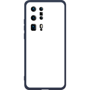 Phone case - casey Soft Flex Design - Marble Case - Blue Marble - navy blue