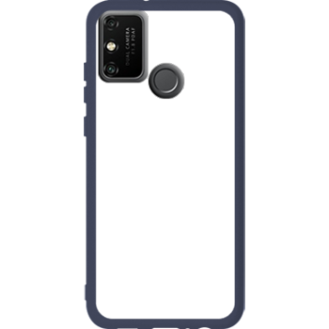 Phone case - casey Soft Flex Design - Marble Case - Blue Marble - navy blue