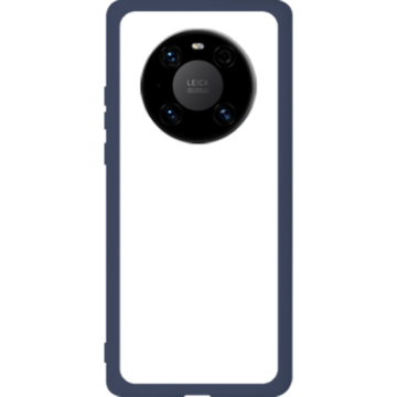 Phone case - casey Soft Flex Design - Marble Case - Blue Marble - navy blue