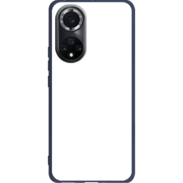 Phone case - casey Soft Flex Design - Marble Case - Blue Marble - navy blue