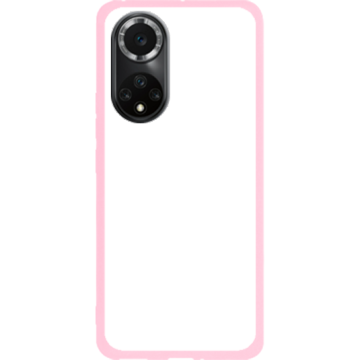 Phone case - casey Soft Flex Design - Marble Case - White Marble - pink