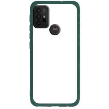 Phone case - casey Soft Flex Design - Marble Case - White Marble - green