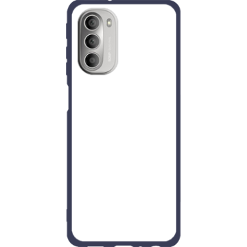 Phone case - casey Soft Flex Design - Marble Case - Blue Marble - navy blue