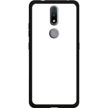 Etui na telefon - casey Soft Flex Design - Forest stories - Forest moth - czarny