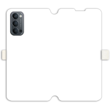 Phone case - casey Wallet Book Design - Marble Case - White Marble