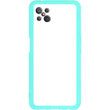 Etui na telefon - casey Soft Flex Design - Flora - Kasiags Roses Dark Flora - miętowy