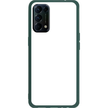 Phone case - casey Soft Flex Design - Marble Case - White Marble - green