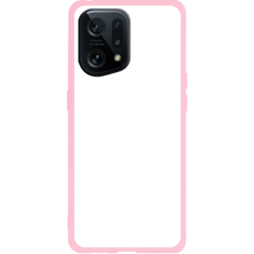 Phone case - casey Soft Flex Design - Gold Abstract - Watercolor design - pink
