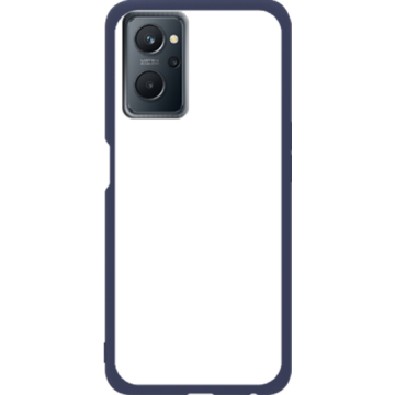 Phone case - casey Soft Flex Design - Marble Case - Blue Marble - navy blue