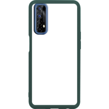 Phone case - casey Soft Flex Design - Marble Case - White Marble - green