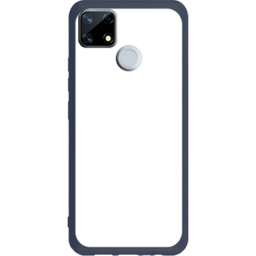 Phone case - casey Soft Flex Design - Marble Case - Blue Marble - navy blue