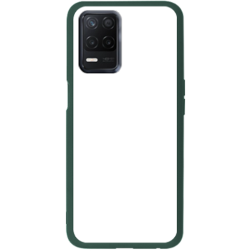 Phone case - casey Soft Flex Design - Marble Case - White Marble - green