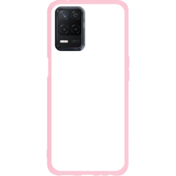 Phone case - casey Soft Flex Design - Marble Case - White Marble - pink