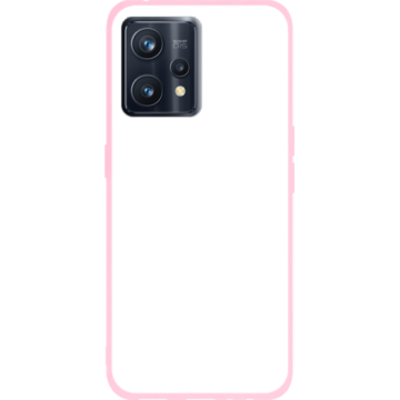 Phone case - casey Soft Flex Design - Marble Case - White Marble - pink