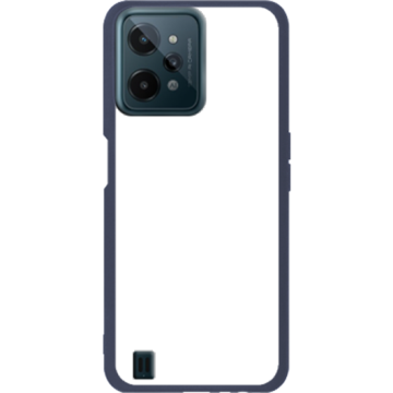 Phone case - casey Soft Flex Design - Marble Case - Blue Marble - navy blue
