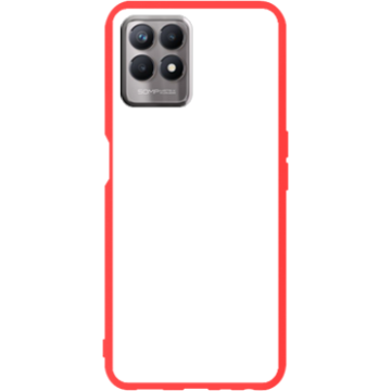 Etui na telefon - casey Soft Flex Design - Flora - Kasiags Roses Dark Flora - czerwony