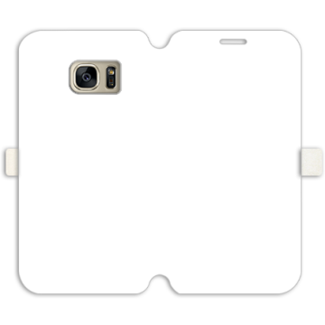Phone case - casey Wallet Book Design - Marble Case - White Marble