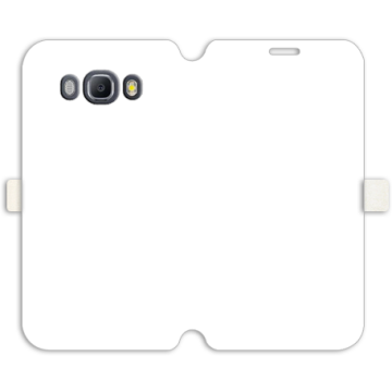 Phone case - casey Wallet Book Design - Marble Case - White Marble