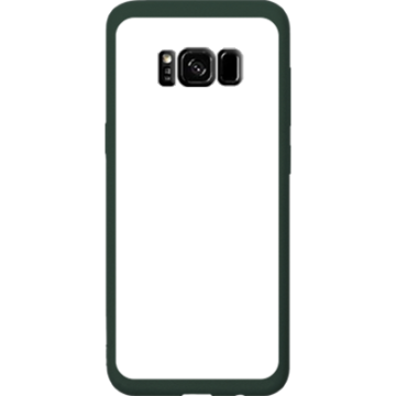 Phone case - casey Soft Flex Design - Marble Case - White Marble - green