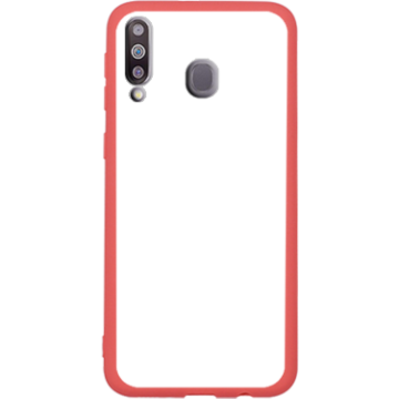 Phone case - casey Soft Flex Design - Moroccan - Moroccan rosette - red