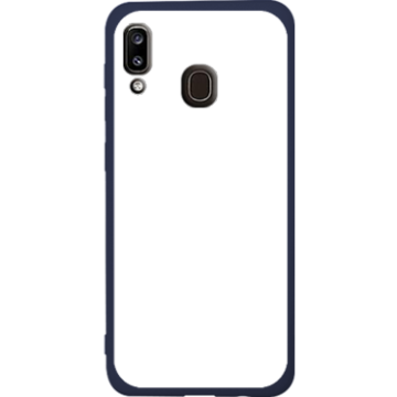 Phone case - casey Soft Flex Design - Marble Case - Blue Marble - navy blue