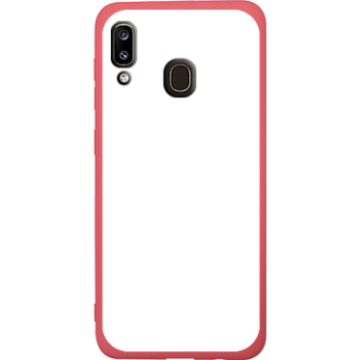 Phone case - casey Soft Flex Design - Moroccan - Moroccan rosette - red