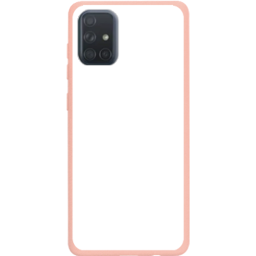 Phone case - casey Soft Flex Design - Marble Case - White Marble - pink