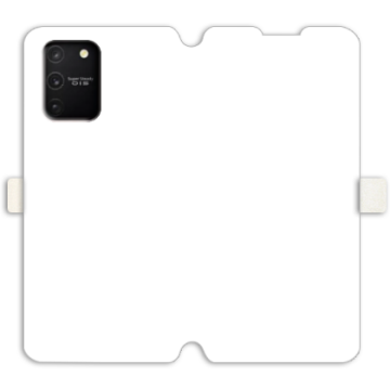 Phone case - casey Wallet Book Design - Marble Case - White Marble