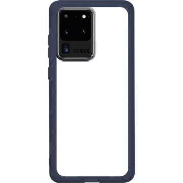 Phone case - casey Soft Flex Design - Marble Case - Blue Marble - navy blue