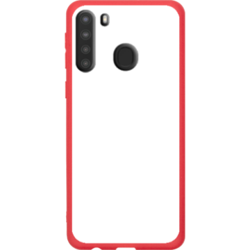 Phone case - casey Soft Flex Design - Moroccan - Moroccan rosette - red