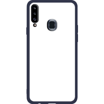 Phone case - casey Soft Flex Design - Marble Case - Blue Marble - navy blue