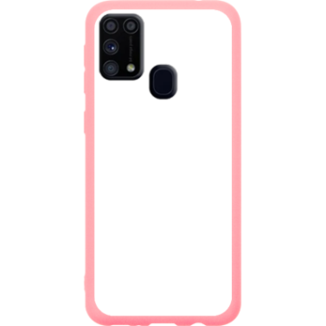 Phone case - casey Soft Flex Design - Gold Abstract - Watercolor design - pink