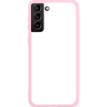 Phone case - casey Soft Flex Design - Marble Case - White Marble - pink