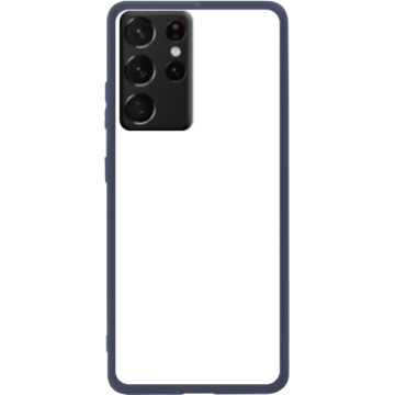 Phone case - casey Soft Flex Design - Marble Case - Blue Marble - navy blue
