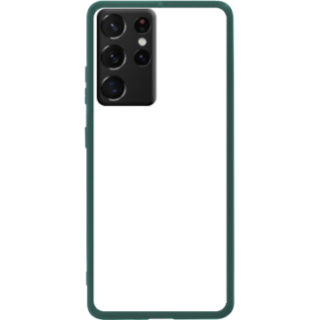 Phone case - casey Soft Flex Design - Marble Case - White Marble - green
