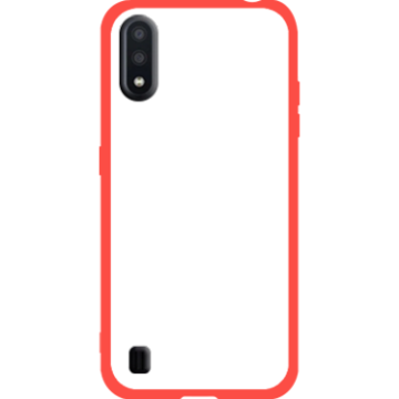 Phone case - casey Soft Flex Design - Moroccan - Moroccan rosette - red