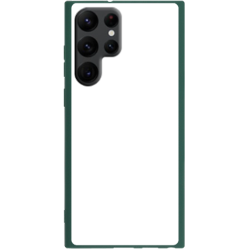Phone case - casey Soft Flex Design - Marble Case - White Marble - green