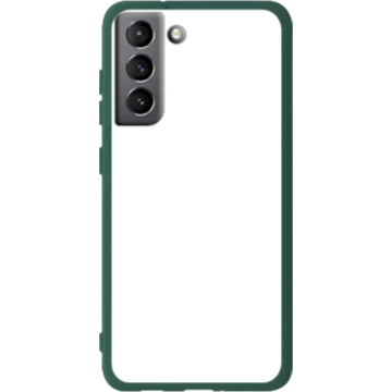 Phone case - casey Soft Flex Design - Marble Case - White Marble - green
