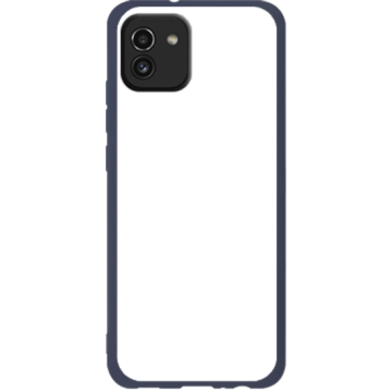 Phone case - casey Soft Flex Design - Marble Case - Blue Marble - navy blue