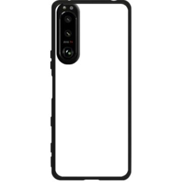 Phone case - casey Soft Flex Design - Marble Case - Black Marble - black