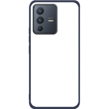 Phone case - casey Soft Flex Design - Marble Case - Blue Marble - navy blue