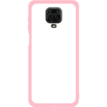 Phone case - casey Soft Flex Design - Marble Case - White Marble - pink