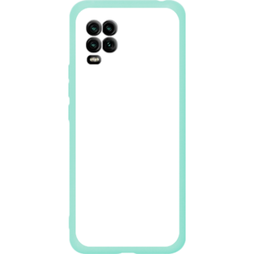 Phone case - casey Soft Flex Design - Marble Case - Blue Marble with gold stripe - mint