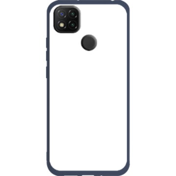 Phone case - casey Soft Flex Design - Marble Case - Blue Marble - navy blue