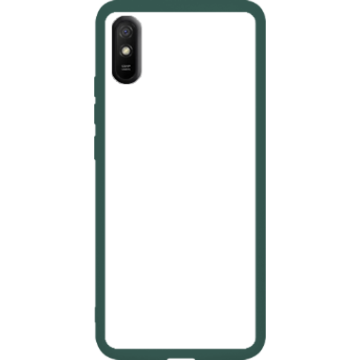Phone case - casey Soft Flex Design - Marble Case - White Marble - green