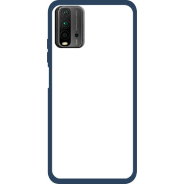 Phone case - casey Soft Flex Design - Marble Case - Blue Marble - navy blue