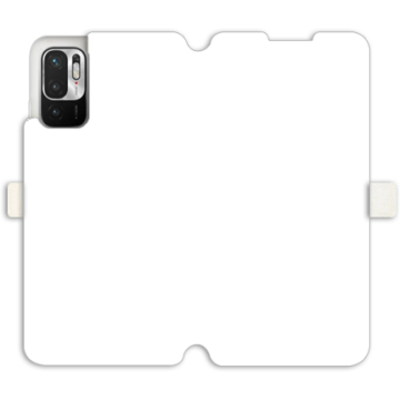 Phone case - casey Wallet Book Design - Marble Case - White Marble