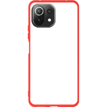 Etui na telefon - casey Soft Flex Design - Forest stories - Forest stag - czerwony