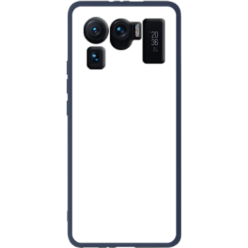 Phone case - casey Soft Flex Design - Marble Case - Blue Marble - navy blue